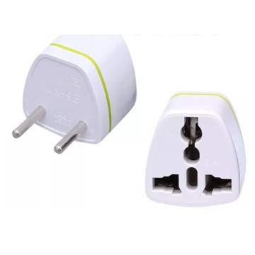 2x EU Travel Adapter Plug