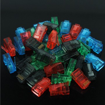 100X RJ45 CONNECTORS...